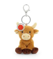 KEEL TOYS KEELECO plīša piekariņš Kalnu govs, 12cm, BC4442