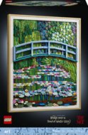 31220 LEGO® Art Klods Monē – Ūdensrozes un japāņu tiltiņš