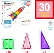PICASSO TILES Magnētiskais konstruktors 30 gab., PTM30