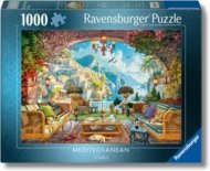 RAVENSBURGER puzle Vidusjūras terases skats, 1000 gab., 12001576