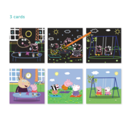 DODO skrāpēšanas komplekts Peppa Pig, 200186