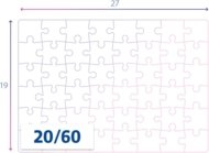 CLEMENTONI PAW PATROL puzle, 2x60 gab., 21623