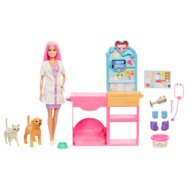 BARBIE veterinārās klīnikas komplekts ar lelli, JFX93