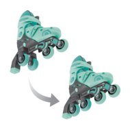 GLOBBER skrituļslidas Learning Skates 2 in 1, izmērs 30–33, piparmētru krāsas, 783-206