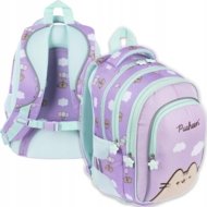 PUSHEEN bērnu mugursoma, 4 nodalījumi, violeta, TO-PLS-2681-XXX-PUSH-PC