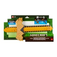 MINECRAFT pārveidojams zobens–cirtne, 43 cm, JKC15