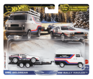 HOT WHEELS premium treileris ar automašīnu sortiments, FLF56