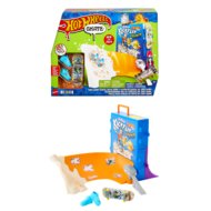 HOT WHEELS pirkstu skrituļdēļa trase sausas pārslas, HTP09