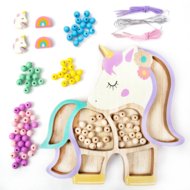 STORY MAGIC radošais komplekts Koka vienradžu pērlītes, 205527