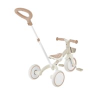 GLOBBER mācību trīsritenis Learning Trike 3in1 Plus, kokosriekstu, 738-466