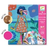 DJECO kolāžu radošais komplekts Wax Trend, DJ09307