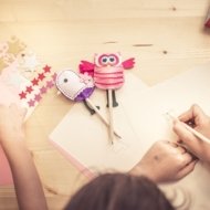 APLI KIDS šūšanas komplekts Funny Pencils, APLI13813