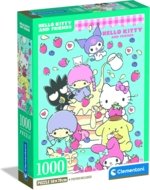 CLEMENTONI HELLO KITTY puzle, 1000 gab., 37117