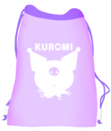 KUROMI sporta apavu soma, violeta, TO-WKS-3724-XXX-KURO-SA