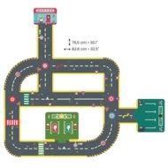 CRAZY MOTORS puzle – trase Circuit, DJ05498