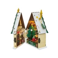 ROLIFE Koka konstruktors Twinkling Christmas House, DS036
