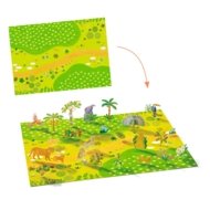 DJECO radošais komplekts Lift-up Stickers – Dzīvnieki, DJ00044