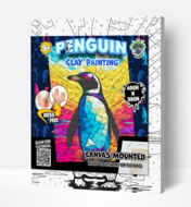 SPLAT PLANET clay painting Penguin, SP46987