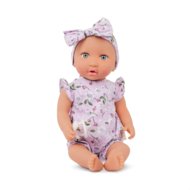 LULLABABY lelle ar ziedu raksta kleitiņu, LBY7303Z