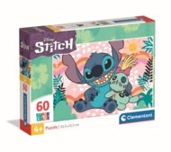 CLEMENTONI puzleDisney Stitch, 60 gab., 26331