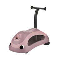 GLOBBER stumjamais braucamrīks Walk 'n Roll 2in1 Ecologic, rozā, 830-510