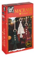 CRAFT ID radošais makramē komplekts – Ziemassvētku eglīte, CR8055/GE
