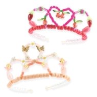 DJECO Rotu veidošanas komplekts Diadēmas Rozā, DJ00039