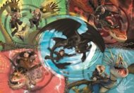 CLEMENTONI puzle How To Train Your Dragon, 104 gab., 25035