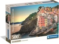 CLEMENTONI puzle Riomaggiore Coast Compact, 500 gab., 35576
