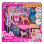 BARBIE veterinārās klīnikas komplekts ar lelli, JFX93