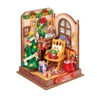 ROLIFE Koka konstruktors Christmas Fireplace, DS041