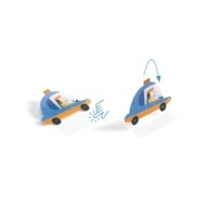 DJECO radošais komplekts Lift-up Stickers – Transportlīdzekļi, DJ00043