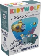 KIDYWOLF stāstu komplekts Piedzīvojumi, 3 stāsti projektoram KIDYSLIDE, KIDYSTORIES-AD