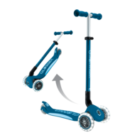 GLOBBER skrejritenis Elite Lights, zils, 439-601-3