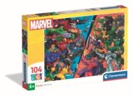 CLEMENTONI puzle Marvel Heroes vs Villains, 104 gab., 25061