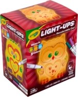 CRAYOLA gaismas krāsojamā lampa Light-Ups Pūce, 74-7850