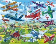 LARSEN puzle Planes, maxi, 64 gab., PG4