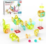 PICASSO TILES Magnētiskais konstruktors Marble Run 45 gab., PTMG45