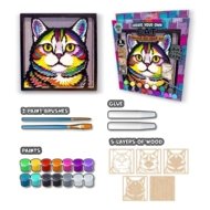 SPLAT PLANET koka 3D krāsošanas attēls Kaķis, SP48165