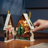 ROLIFE Koka konstruktors Twinkling Christmas House, DS036