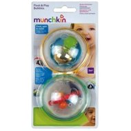MUNCHKIN Float and Play Bubbles zīdaiņu un mazuļu vannas rotaļlieta, 4m+, 2 gab., 9004801