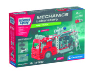 CLEMENTONI SCIENCE&PLAY MECHANICS konstruktors Ugunsdzēsēju mašīna, 75134BL