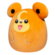 SQUISHMALLOWS POKEMON plīša rotaļlieta Teddiursa 35cm., SQPK00043