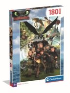 CLEMENTONI puzle super dragontrainer 2025, 180 gab., 29793