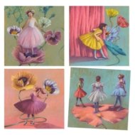 DJECO krītiņu zīmēšanas komplekts The Ballerina Inspired by Edgar Degas, DJ09381