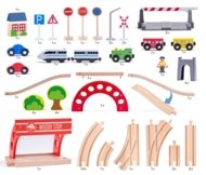 WOODY dzelzceļa sliežu komplekts, 02193064