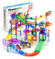 PICASSO TILES Magnētiskais konstruktors 2in1 komplekts 108 detaļas, PTG108