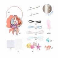 DJECO sapņu ķērāja veidošanas radošais komplekts Gentle Mermaid, DJ07962