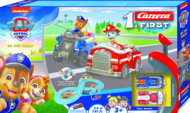 CARRERA PAW PATROL sacīkšu komplekts ar 2 mašīnām, 2,4m, 20063056