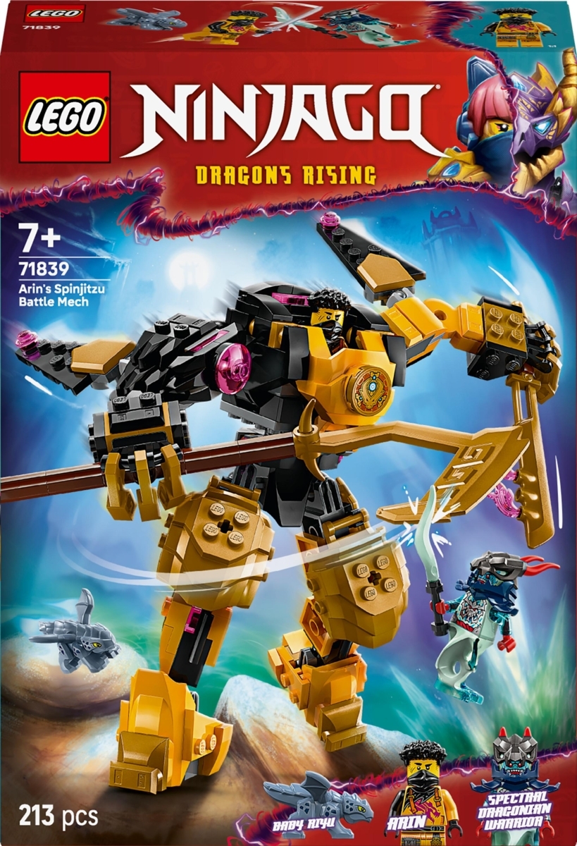 71839 LEGO® NINJAGO® Arin spindžitsu kaujas robots | LEGO Ninjago